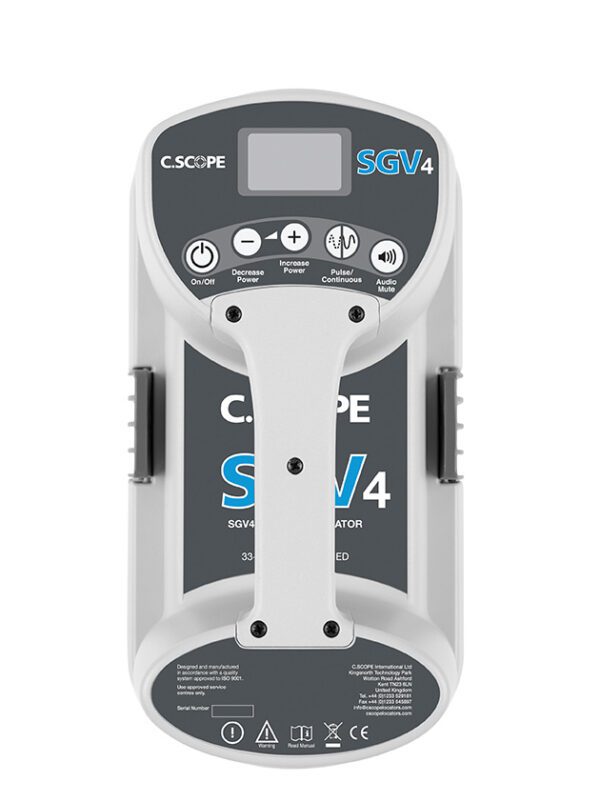 The cape sv4 battery charger is shown on a white background.